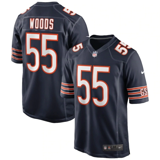 Men's Josh Woods Navy Player Limited Team Jersey