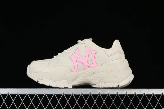 New York Yankees MLB Bigball Chunky Window Thick Sole Casual Sneakers - 3ASHBCW3N50IVS