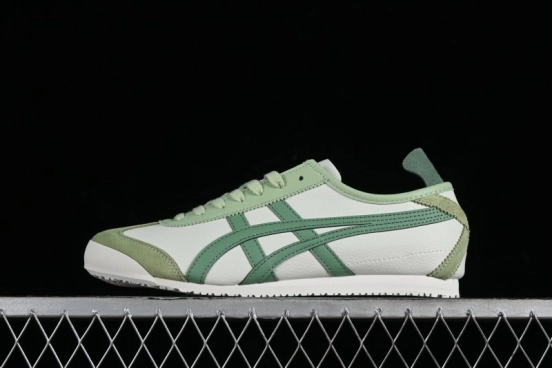 Onitsuka Tiger Mexico 66 Low-Top Leather Casual Running Shoes - 1183A201-304