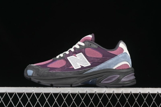 New Balance 2010 Series Retro Casual Running Shoes with Soft Suede and Nylon Mesh - M2010ANB