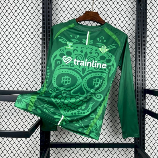 2025/26 Mens Real Betis Pre-Match Long Sleeve Jersey