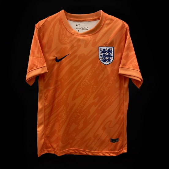 2024 England Orange Goalkeeper Jersey