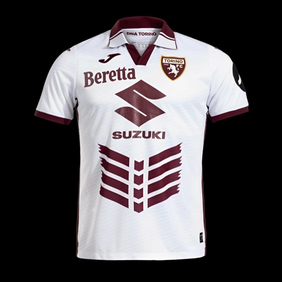 24/25 Torino Away White Jersey