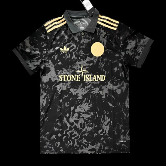 24/25 AJax x Stone Island Black Special Jersey