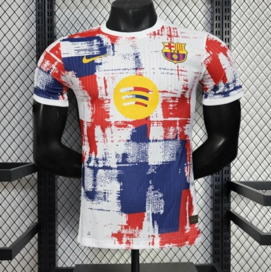 25/26 Player Version Barcelona Artistic Graffiti Limited Edition Jersey