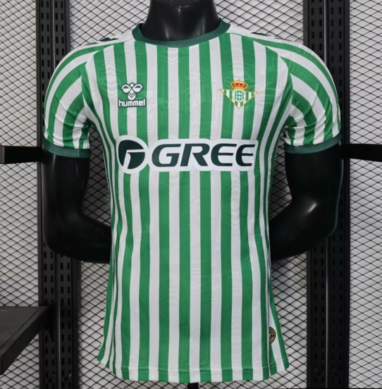 Player Version 25/26 Real Betis Home Jersey