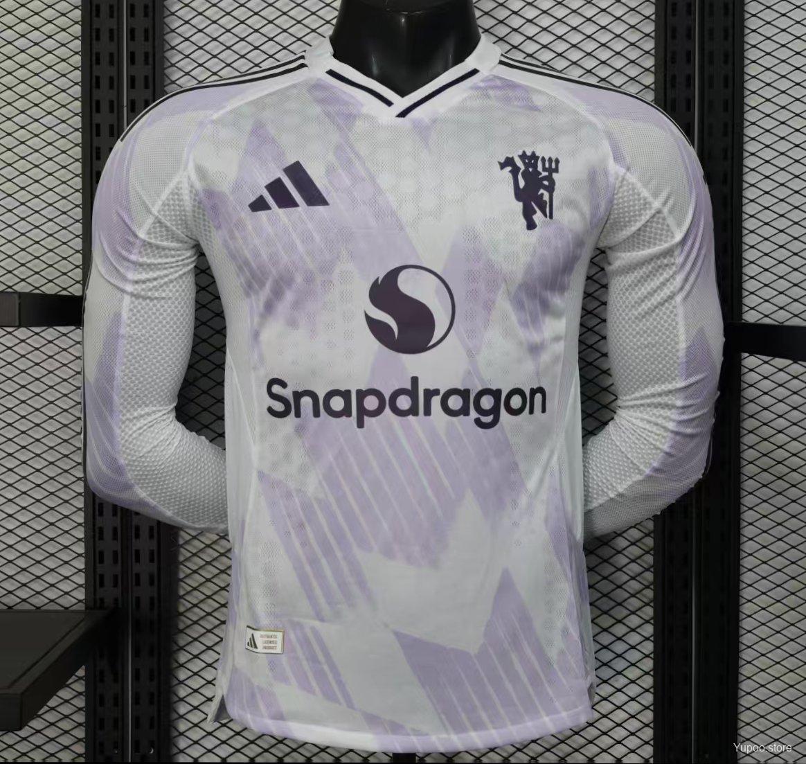 Player Version 25/26 Manchester United Away Long Sleeve Jersey | Yupoo Store